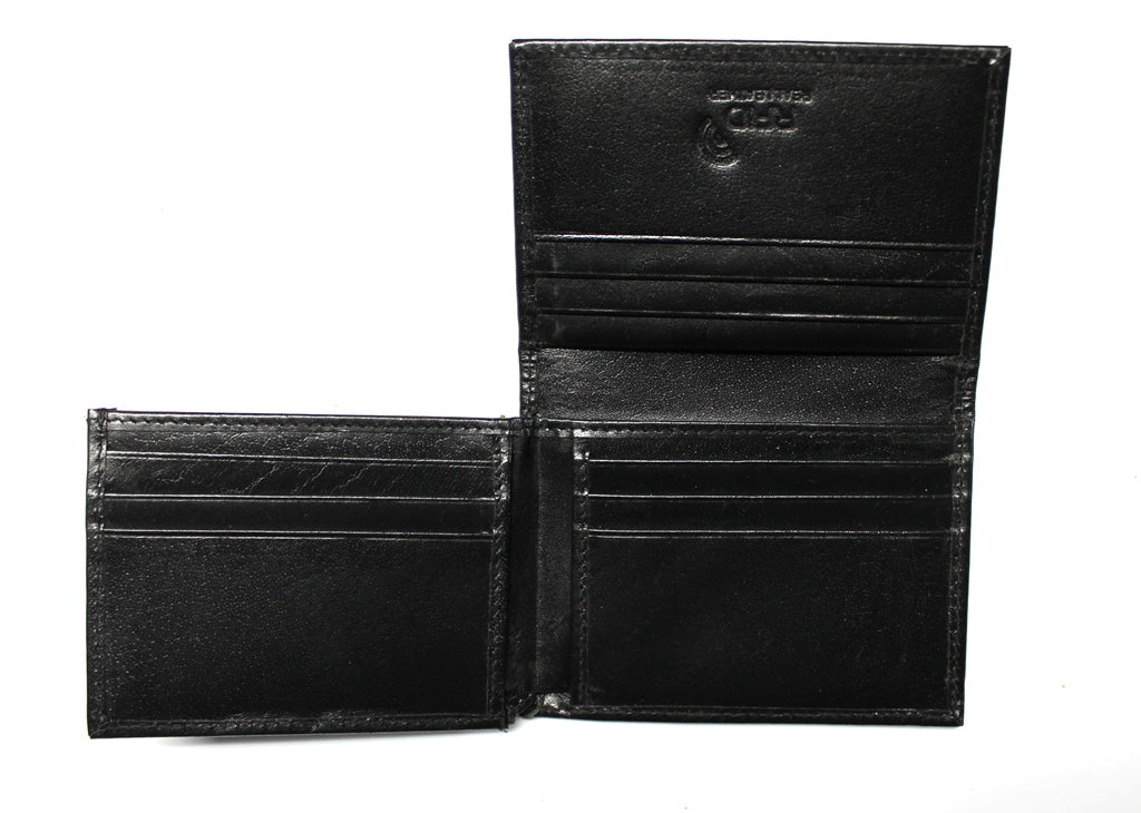 Ashwood 14 Card RFID Protected Large Leather Purse Black: J-53 Size: O