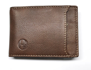 Timberland Flip Clip Front Pocket Wallet - Brown