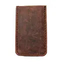 Leather Magnetic Money Clip - Crazy Horse Leather