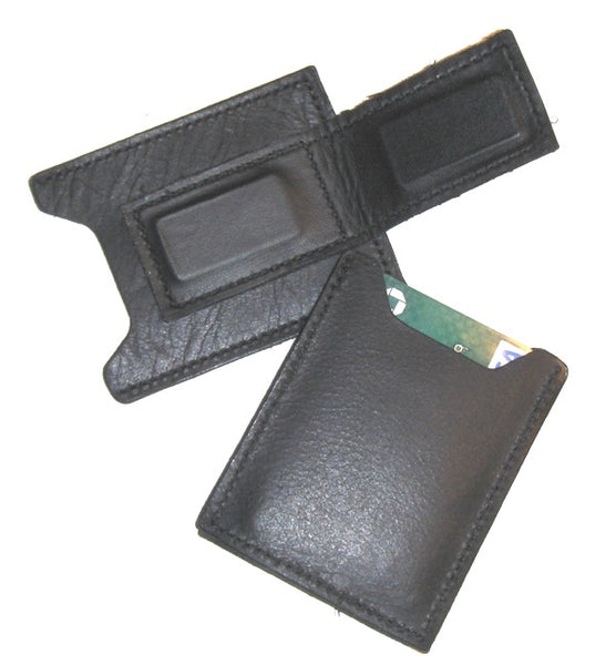 Magnetic Money Clip Card Holder - Black USA MADE