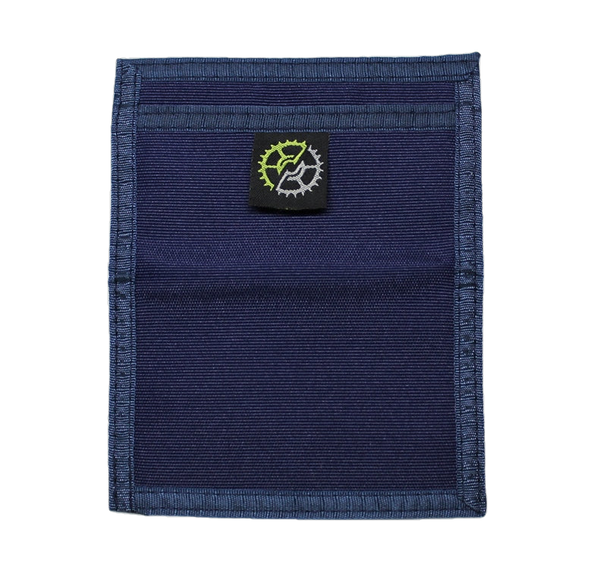 Nylon Front Pocket Wallet / ID Holder -Navy