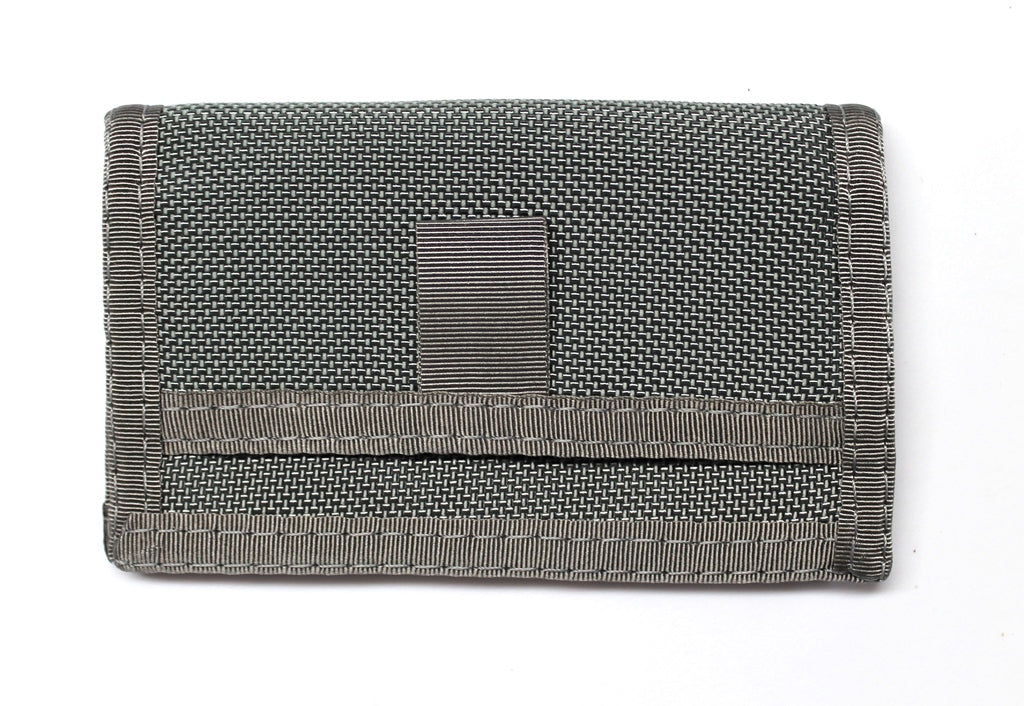 Sprocket Ballistic Nylon Front Pocket Wallet - Gray - Made in – Wallets ...