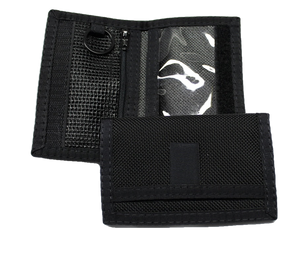 Sprocket Ballistic Nylon Front Pocket Wallet - Black - Made in USA