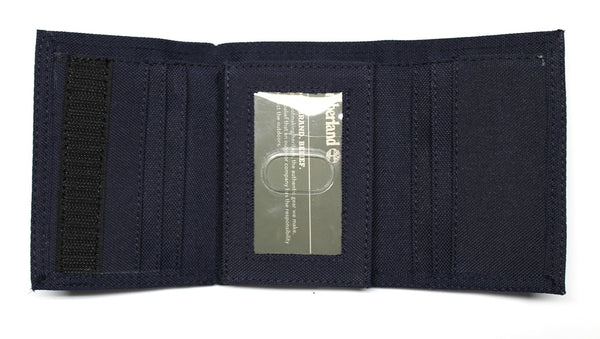 Timberland Nylon Trifold Wallet - Navy Blue